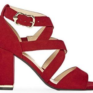 COPY - Liz Claiborne Matta high heels size 11 (BOGO, black plus red)